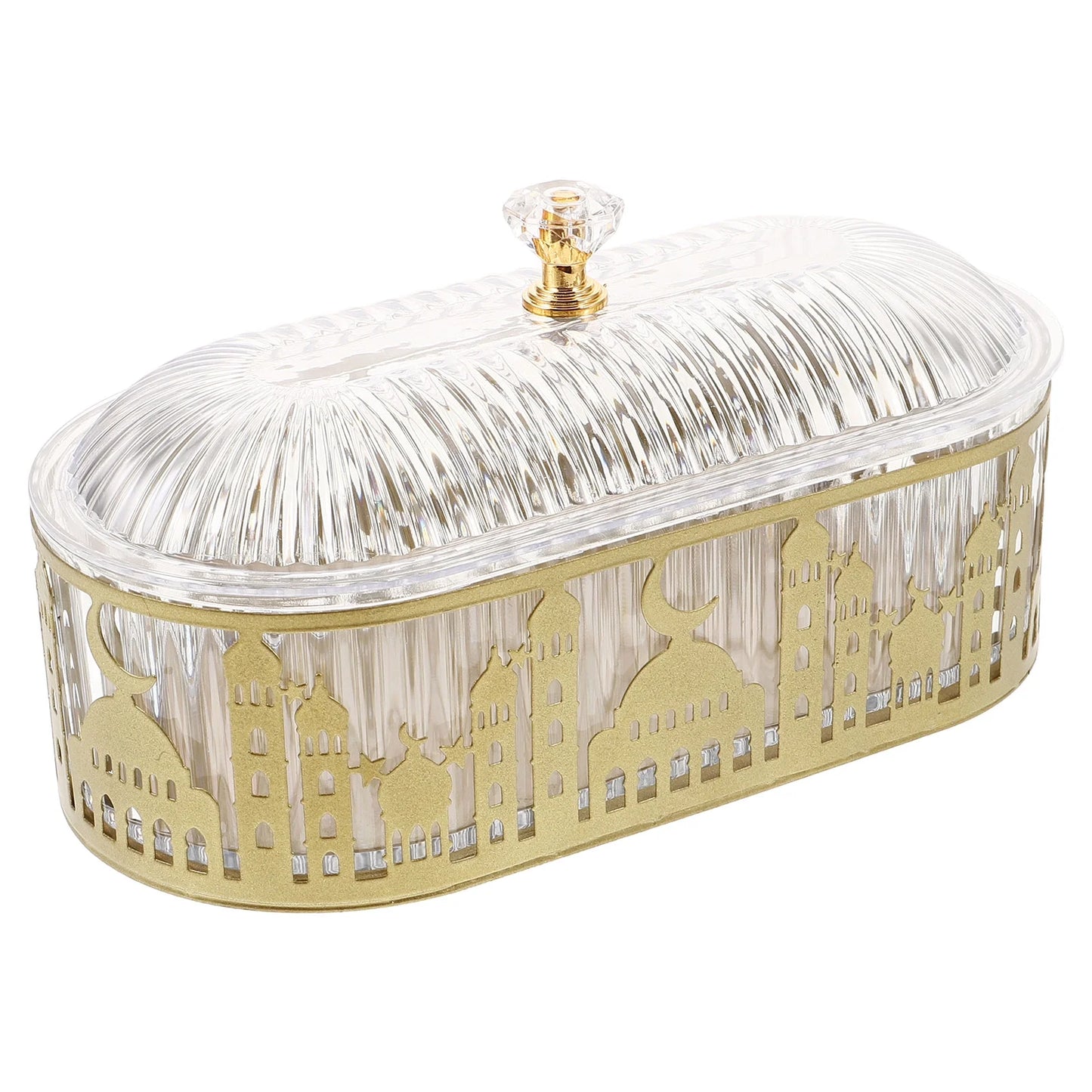 Ornamental Storage Dish - Gold