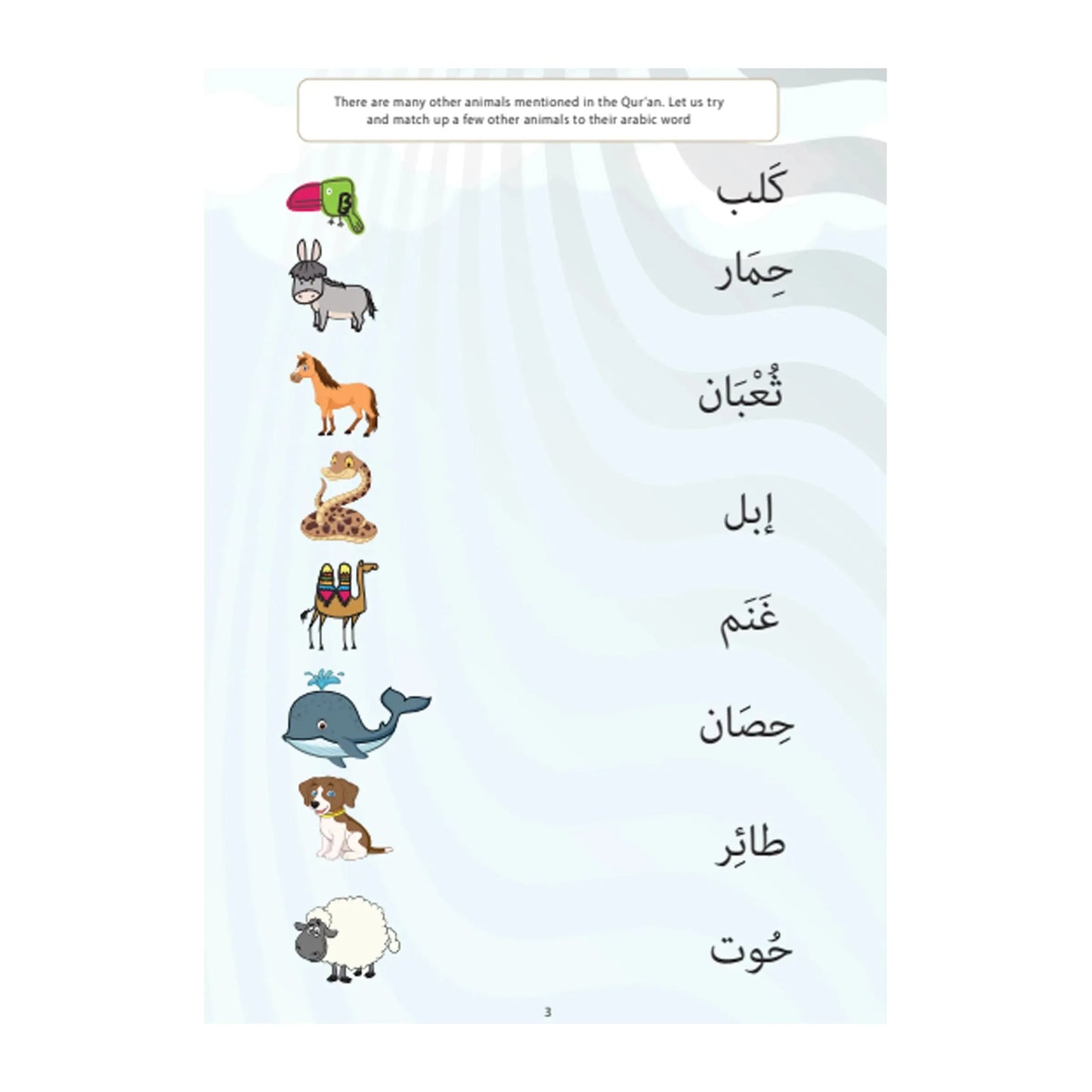 Animals in the Qur’an Activity Book (Stickers Included)