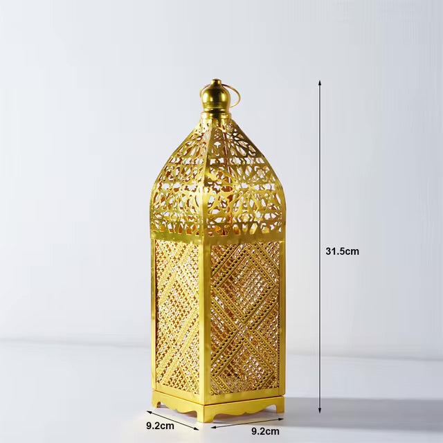 Lantern Lamp - Gold