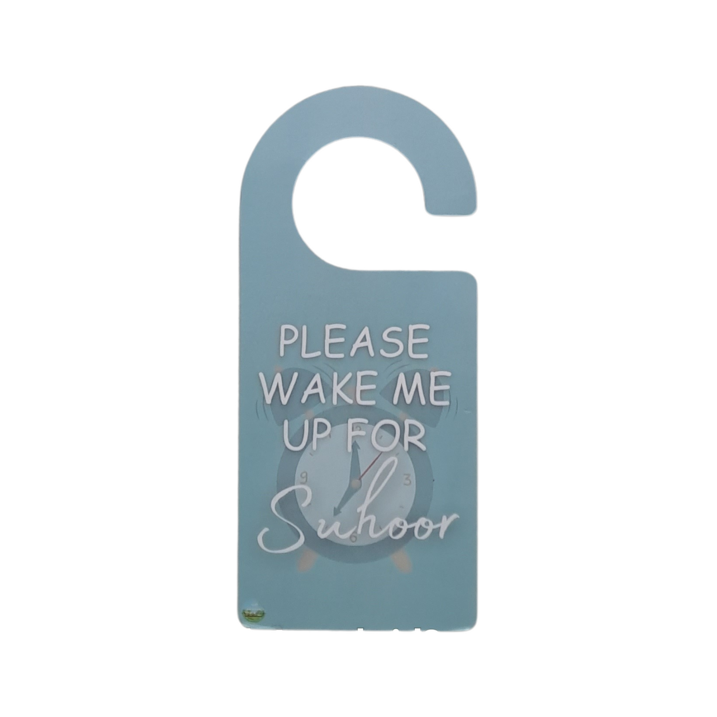 Wake Me Up Door Hangers