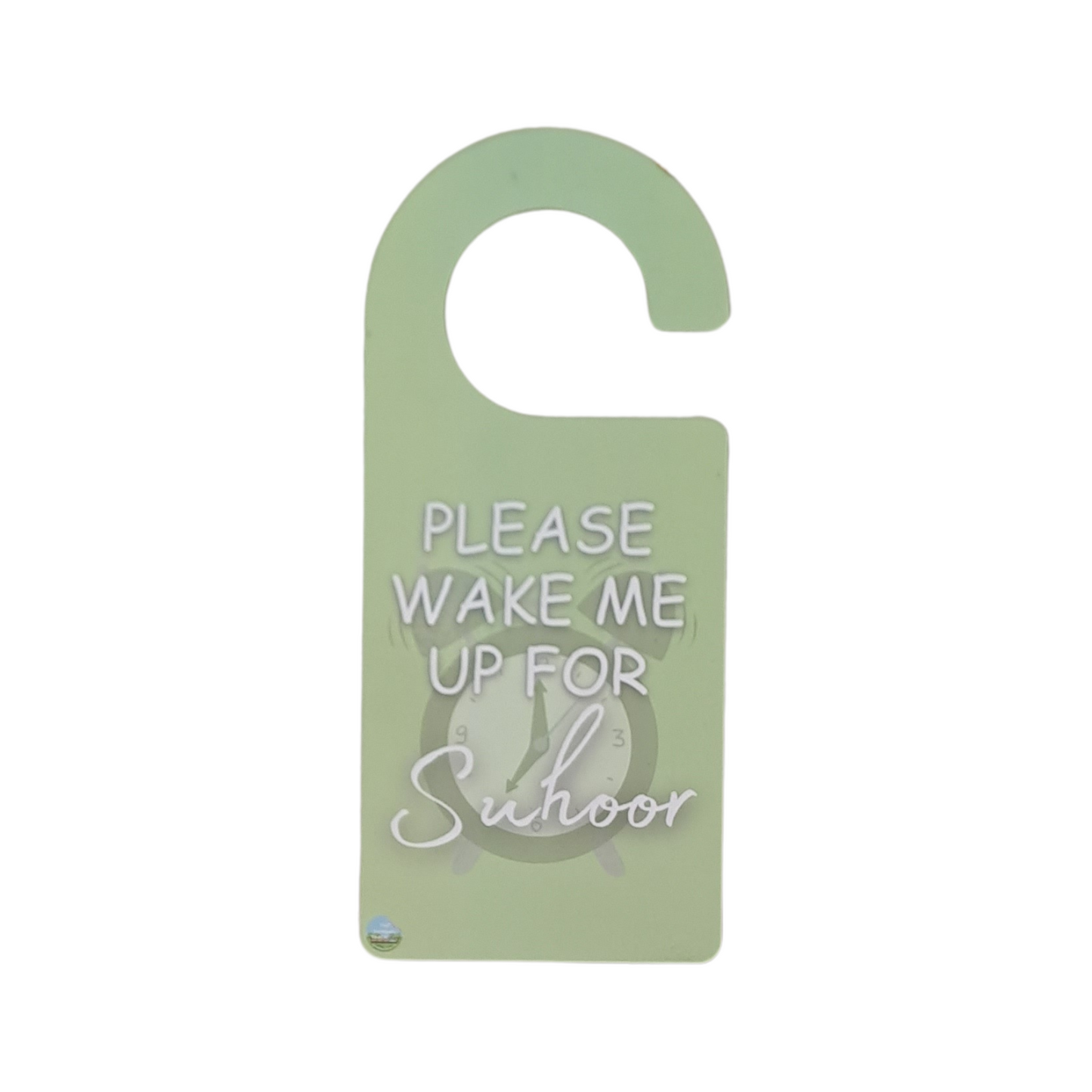 Wake Me Up Door Hangers