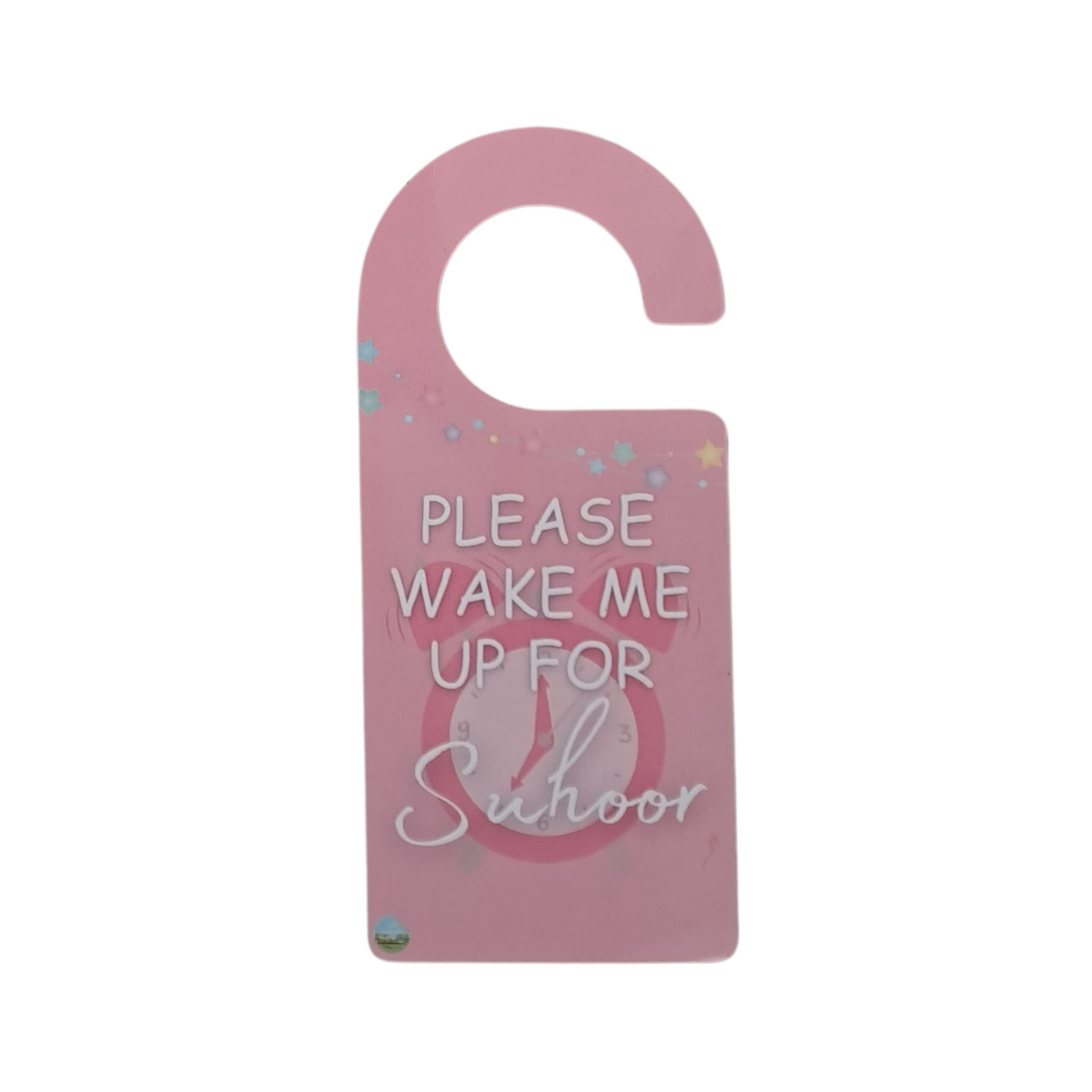 Wake Me Up Door Hangers