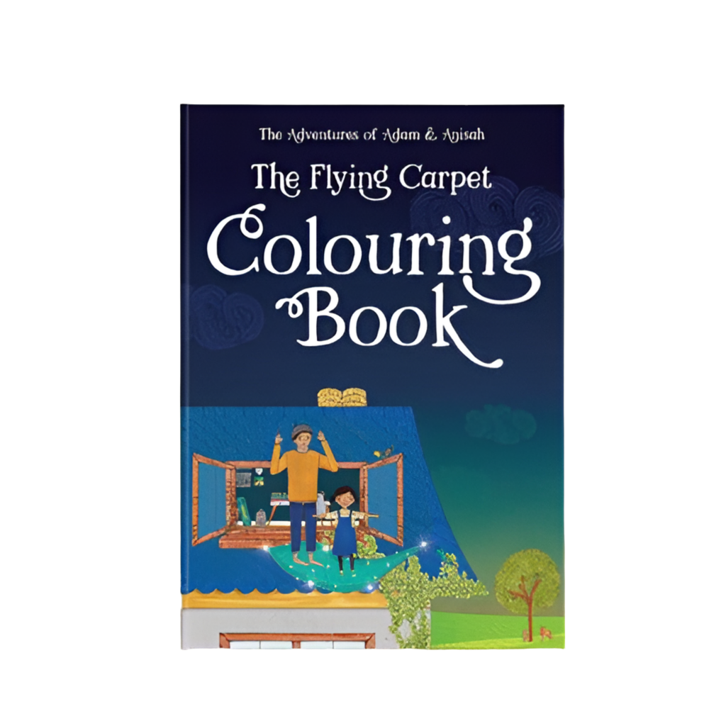 The Adventures of Adam & Anisah: The Flying Carpet Colouring Book