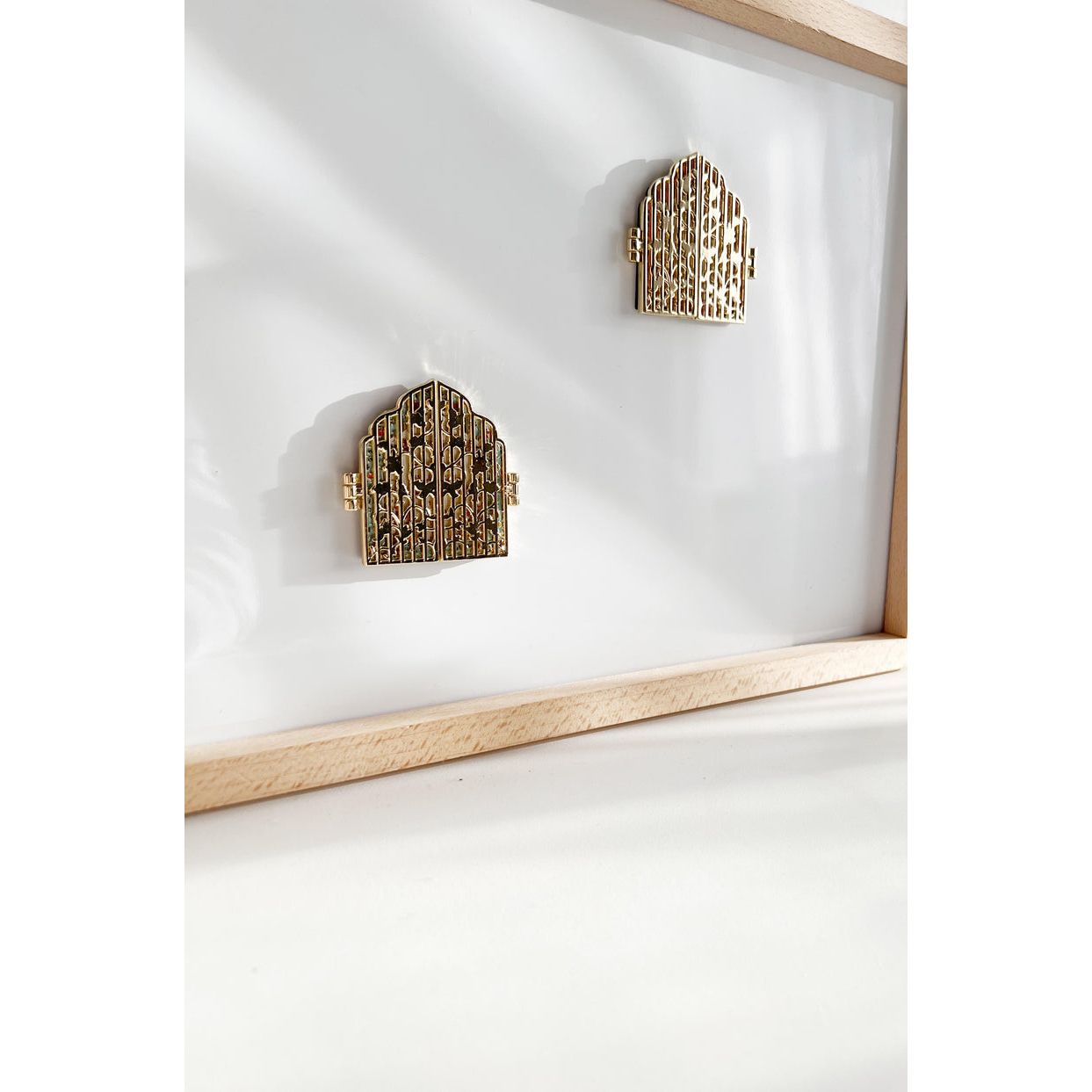 Gates of Jannah Magnet (18K Gold plated)