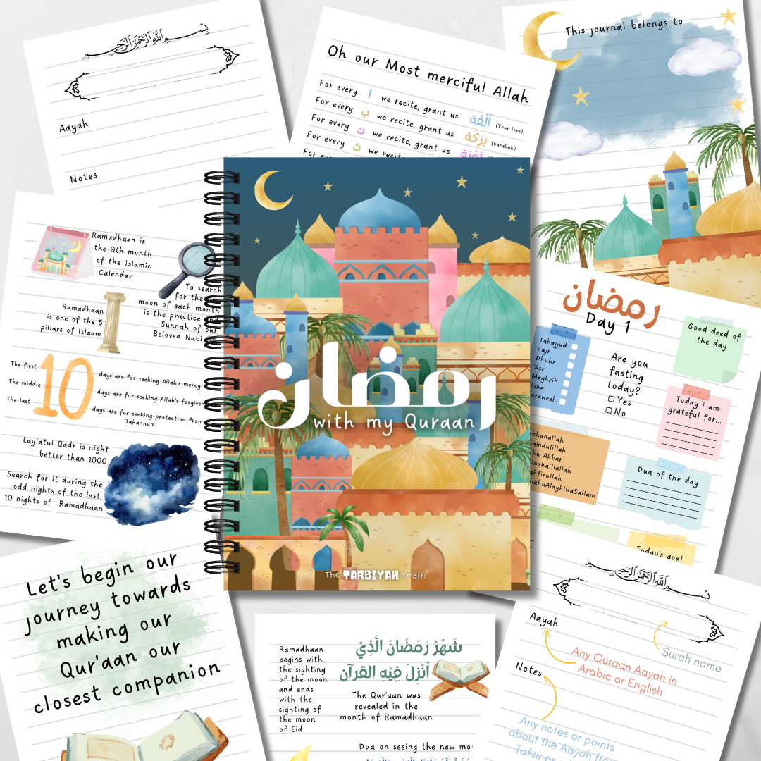 Ramadhaan With My Quran: Ramadan Journal for Tweens & Teens