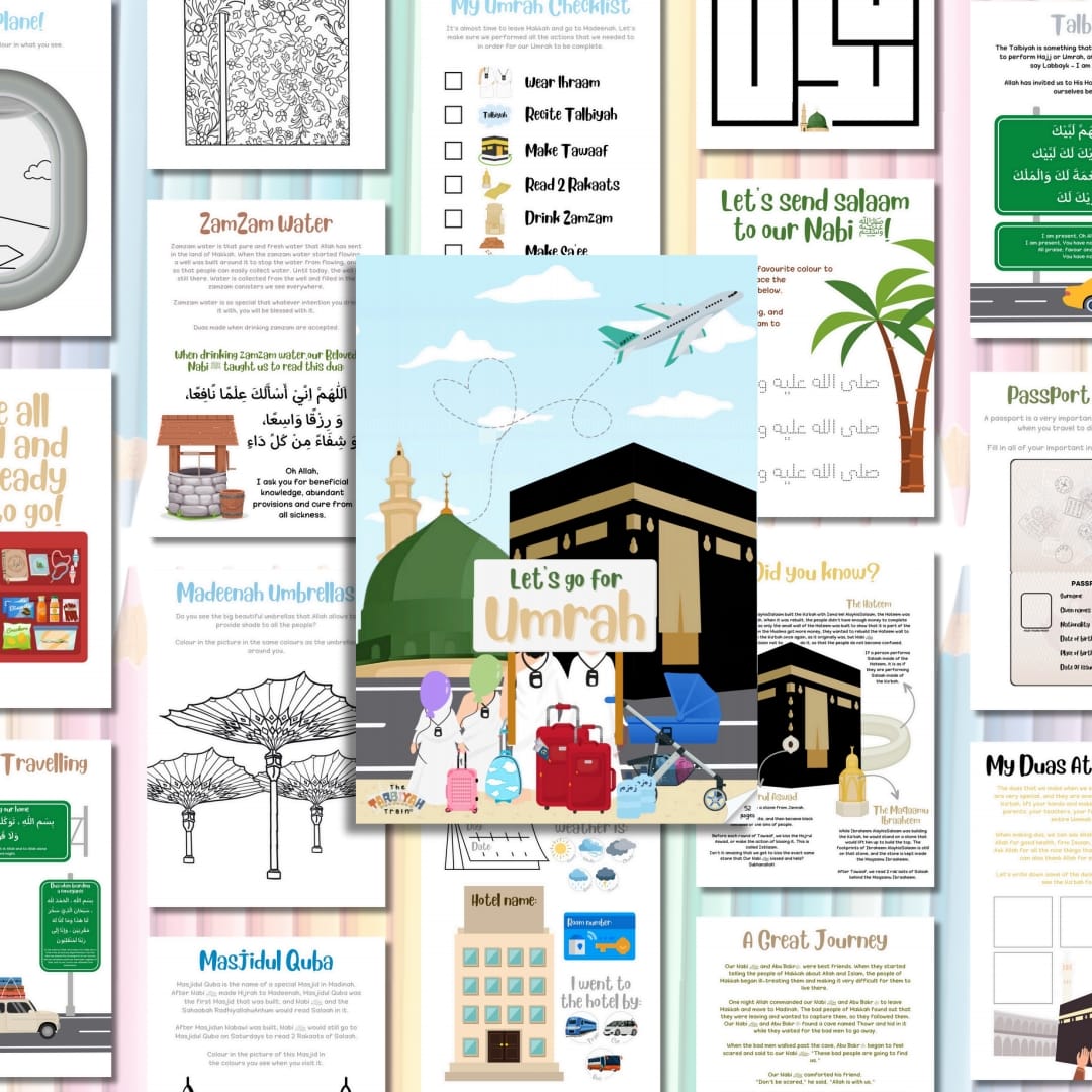 Let's Go For Umrah: Activity Book