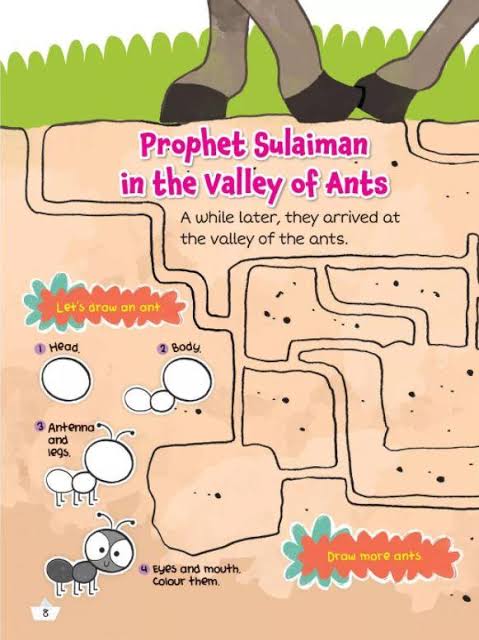 Prophet Sulaiman & The Talking Ants Activity Book