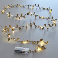 Gold Leaf String Light Set (3m)