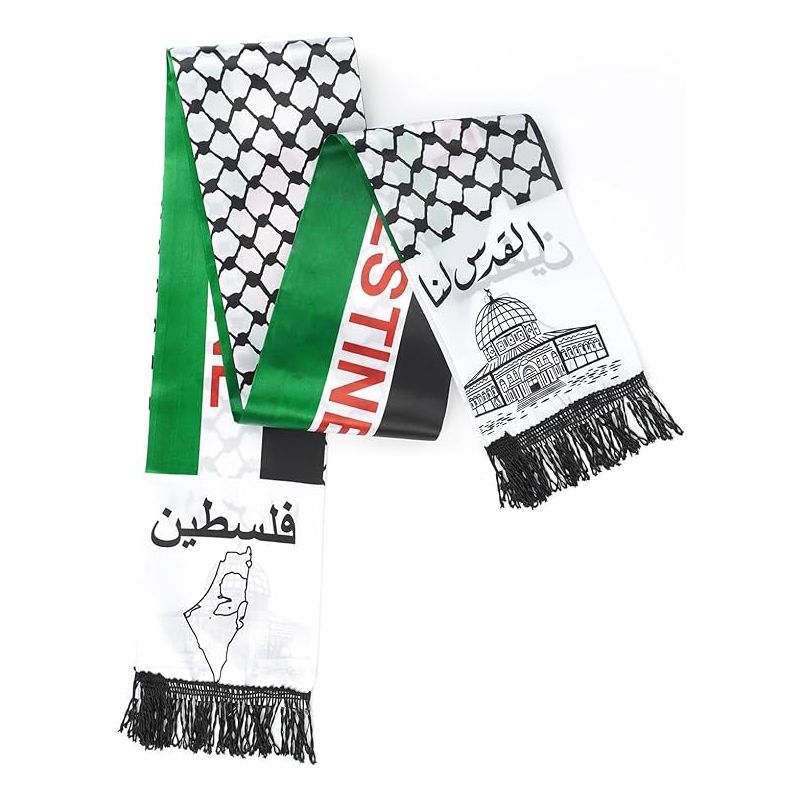 Palestine Flag Neck Scarf