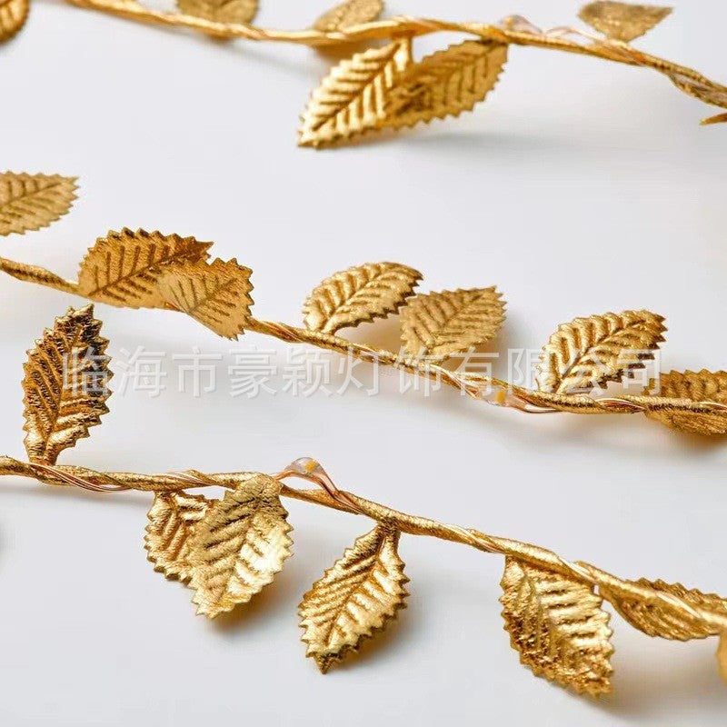 Gold Leaf String Light Set (3m)