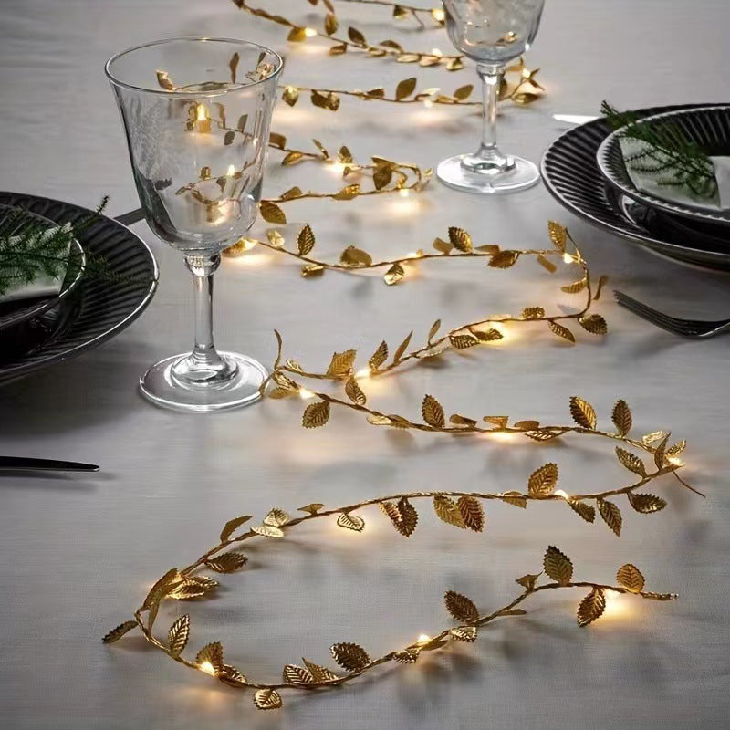 Gold Leaf String Light Set (3m)