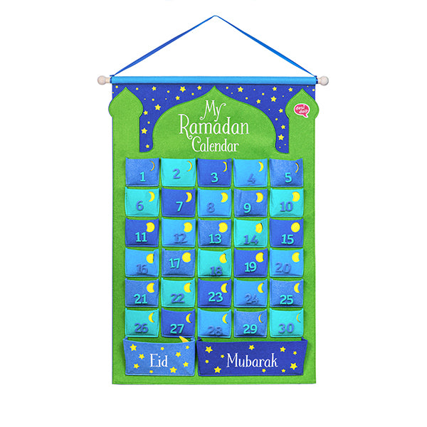 Ramadan Calendar- Blue and Green