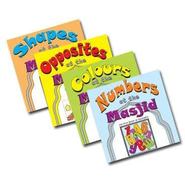 At the Masjid - Box Set of 4 Board Books